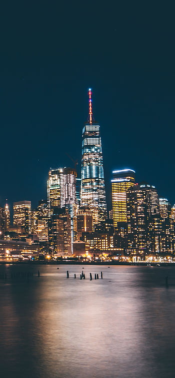 Stunning for iPhone X, iPhone XS and iPhone XS Max, New York Night HD phone  wallpaper | Pxfuel