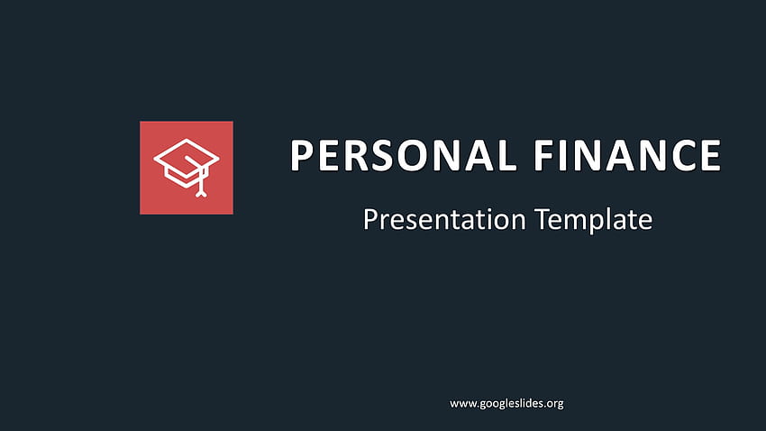 개인 금융 프레젠테이션 템플릿 · 비즈니스 및 금융, 사물 · Google 슬라이드 템플릿, 미니멀리스트 금융 HD 월페이퍼