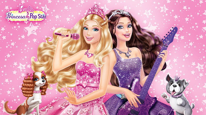 バービーの背景。 Barbie princess, Barbie , Barbie movies, Barbie Birtay 高画質の壁紙
