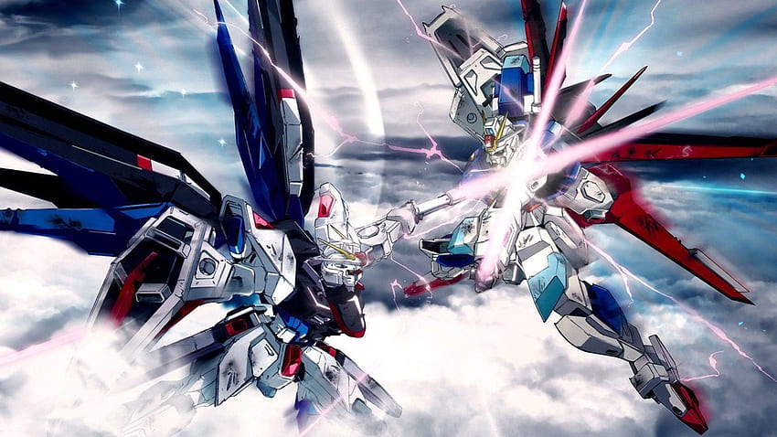 Gundam Seed Destiny, Strike dom Gundam papel de parede HD