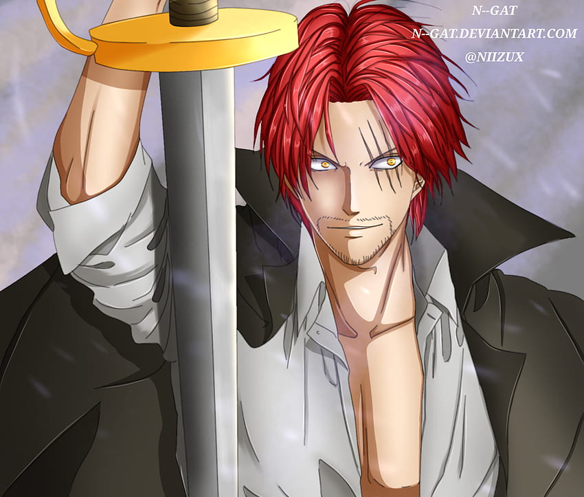 Shanks (One Piece) and background. Anime HD wallpaper