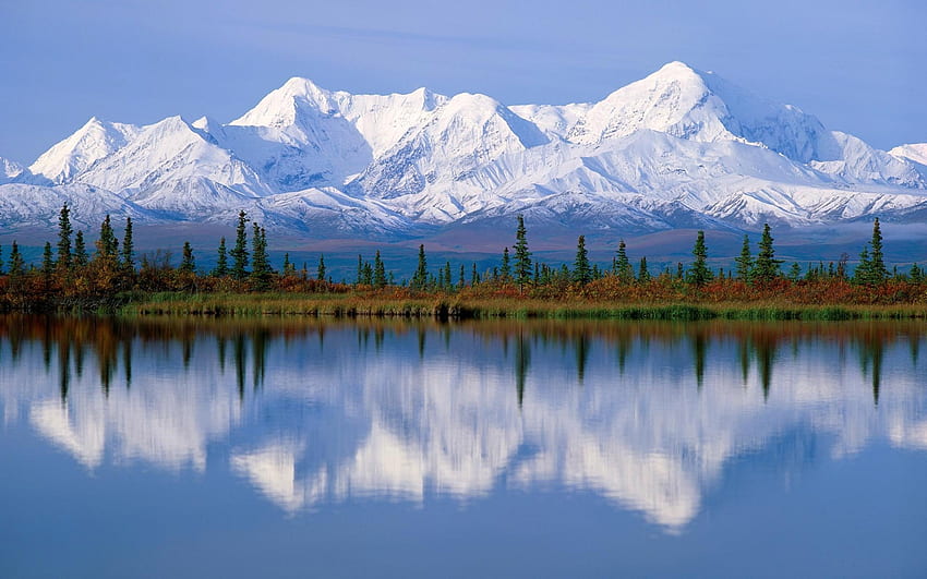 Alaska, Désert, États-Unis, Neige Fond d'écran HD