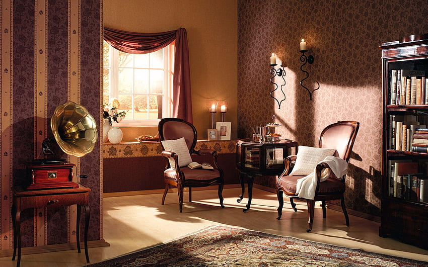 Old, Room, Furniture, Ancient, Well Maintained, Well-Groomed HD wallpaper