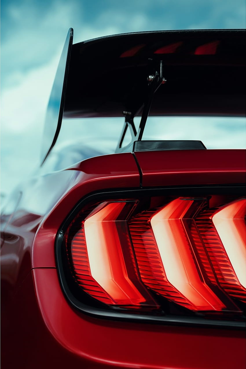 Ford Mustang Shelby GT500 Tail Light (78) HD phone wallpaper