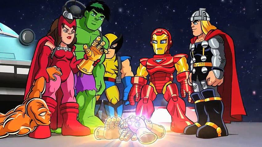La squadra di supereroi mostra la battaglia finale! ('Nuff Said!) - video dailymotion Sfondo HD