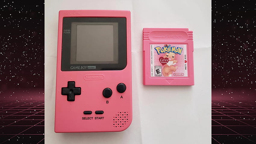 Pokemon Fan crée une cartouche de version rose comme cadeau de la Saint-Valentin, Pokemon Game Boy Fond d'écran HD