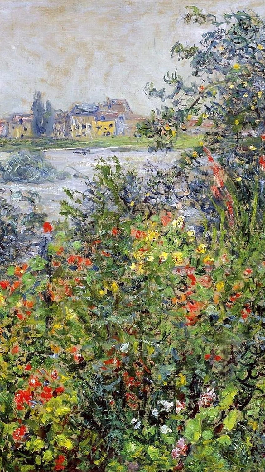 Oil painting artwork Claude Monet Femmes au jardin HD phone wallpaper   Peakpx