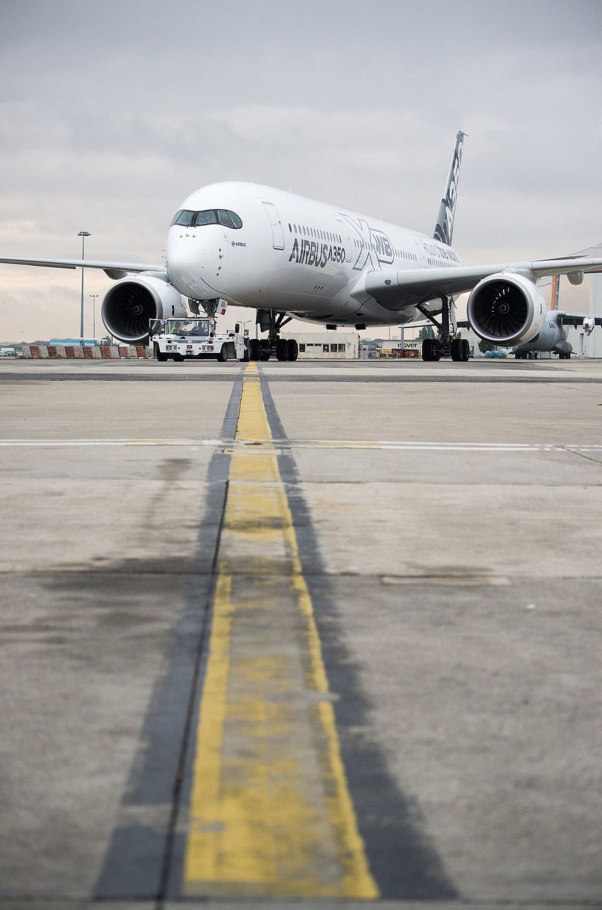 Airbus A350XWB. Avión de aviación, Aviación, Airbus fondo de pantalla del teléfono