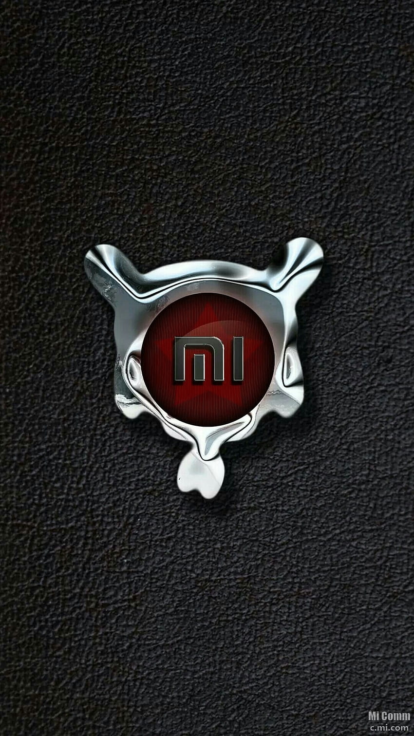 Redmi, Silver, MI, Logo, m i HD phone wallpaper