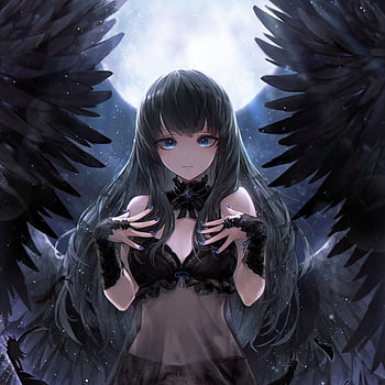 Wallpaper sake, girl, anime, wings, pretty, angel, supernatural, japanese  for mobile and desktop, section сёдзё, resolution 1920x1200 - download