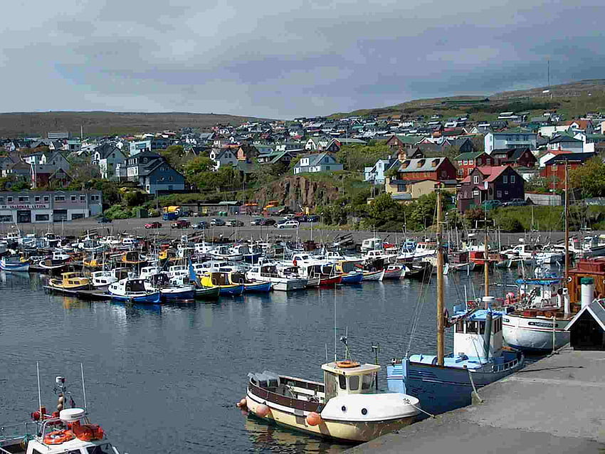 Torshavn, Isole Faroe - luoghi di interesse, Tórshavn Sfondo HD