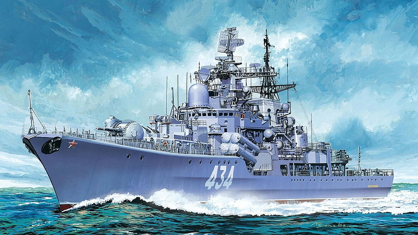 군함 순양함, 해군 구축함 HD 월페이퍼