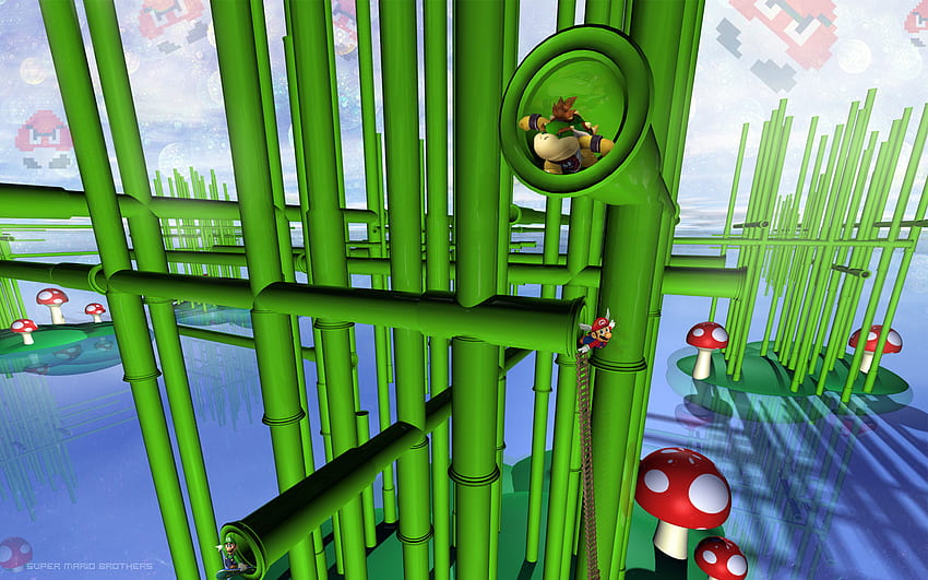 3D Mario Land - Super Mario Bros. HD wallpaper