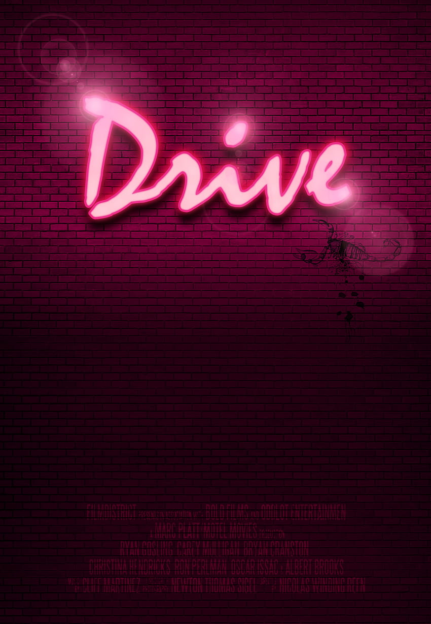 CONDUIRE. Affiche du film Drive, Affiche Drive, Affiches de cinéma, Neon Drive Fond d'écran de téléphone HD