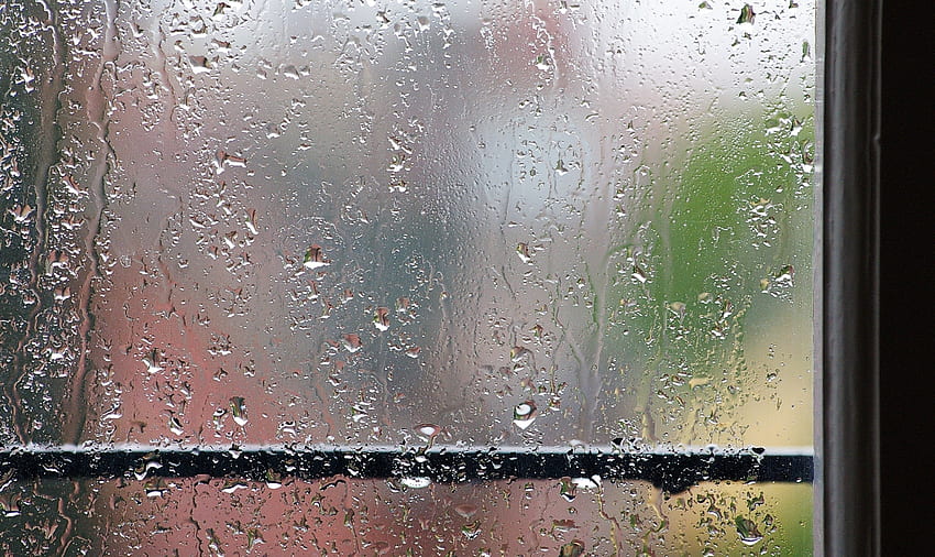 Rain, Drops, , , Texture, Glass HD wallpaper