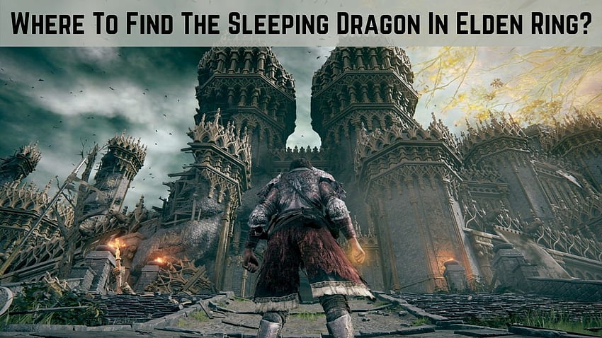 Where To Find The Sleeping Dragon In Elden Ring? How To Fight And Defeat Sleeping Dragon In Elden Ring? HD wallpaper