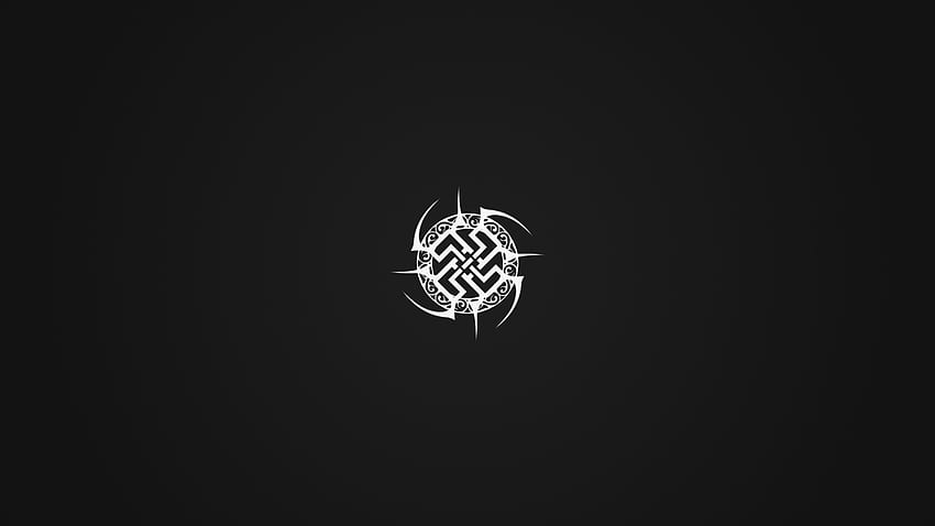 abstract, Tribal, Minimalism, Logo, Swastika / and Mobile Background, Minimalist Logo HD wallpaper