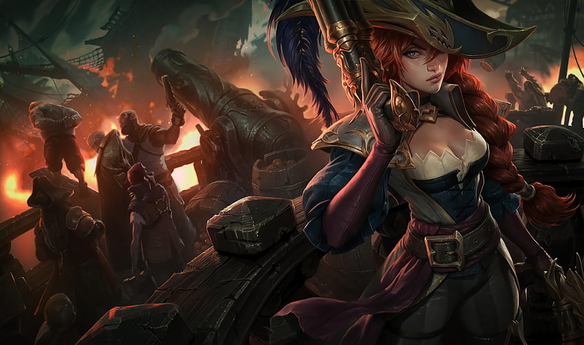 Miss Fortune (League Of Legends) . Background HD wallpaper