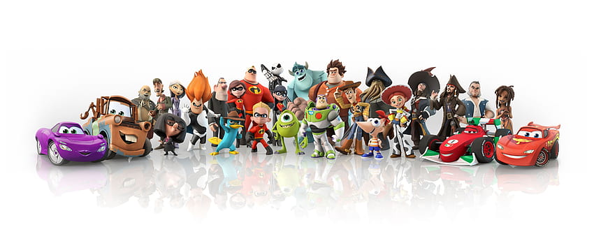 Fête Disney, Personnages Pixar Fond d'écran HD