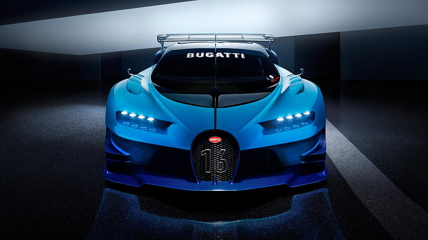 Bugatti christens the Veyron replacement 'Chiron', Bugatti Vision GT HD wallpaper
