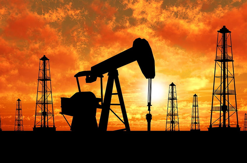 Oil Rig, Petroleum HD wallpaper