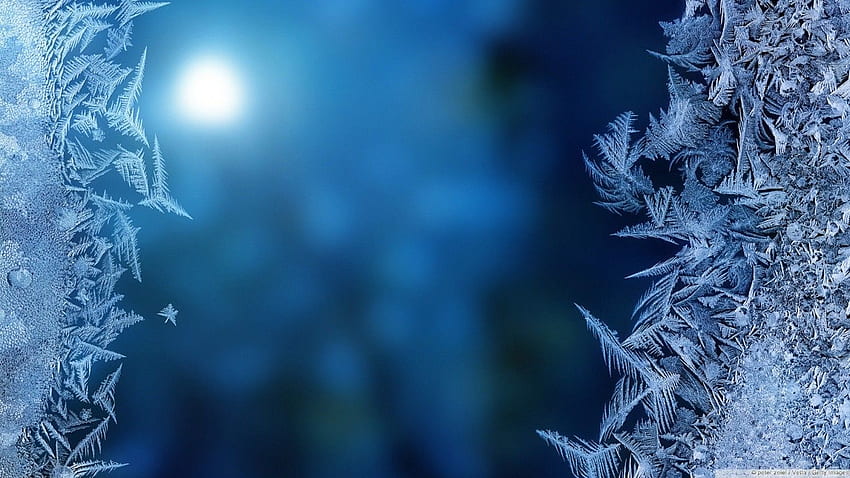 Winter: Ice Glass Icecrystal graphy Abstract Nature Iceflower HD wallpaper