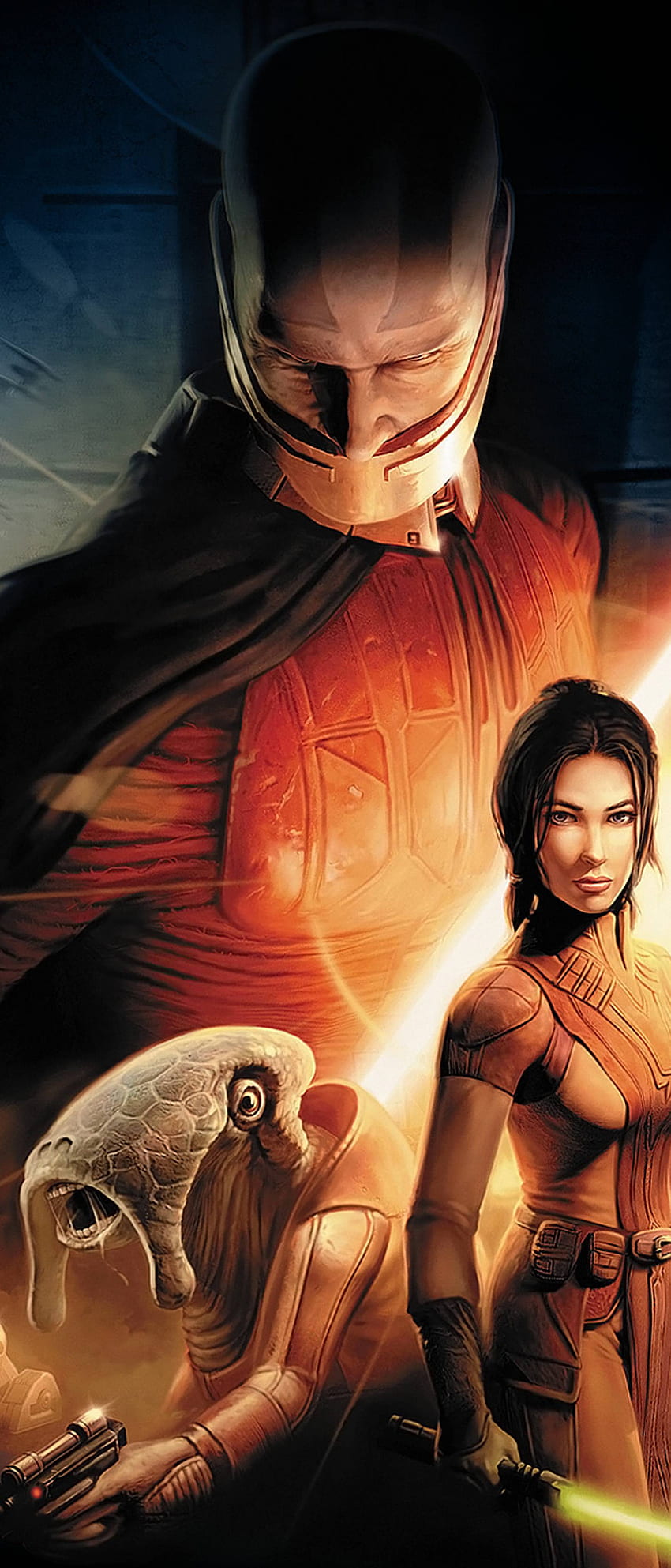 Star Wars Knights of the Old Republic Resolution , Games , , and Background - Den, Vintage Star Wars iPhone HD phone wallpaper