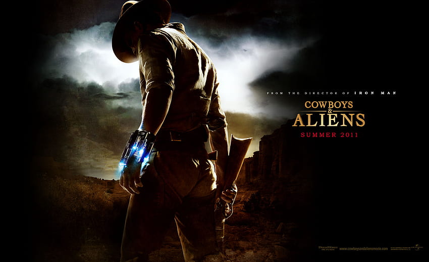 Cowboys & Aliens, aliens, cowboys, daniel craig, movie HD wallpaper