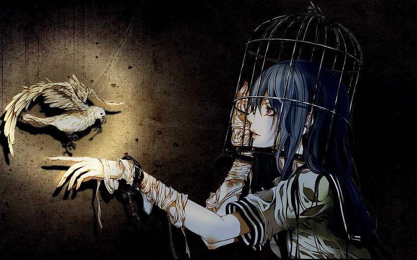 Anime Gothic Girl - Awesome, Cute Anime Girls Gothic HD wallpaper