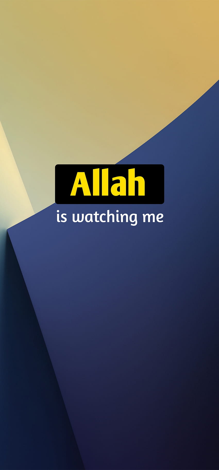 Allah Waitching Me, islâmico, islâmico, assistir, assistindo Papel de parede de celular HD
