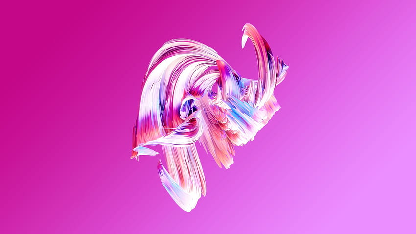 Pink, Paintwave, , Abstract,. for iPhone, Android, Mobile and, Pink HD wallpaper