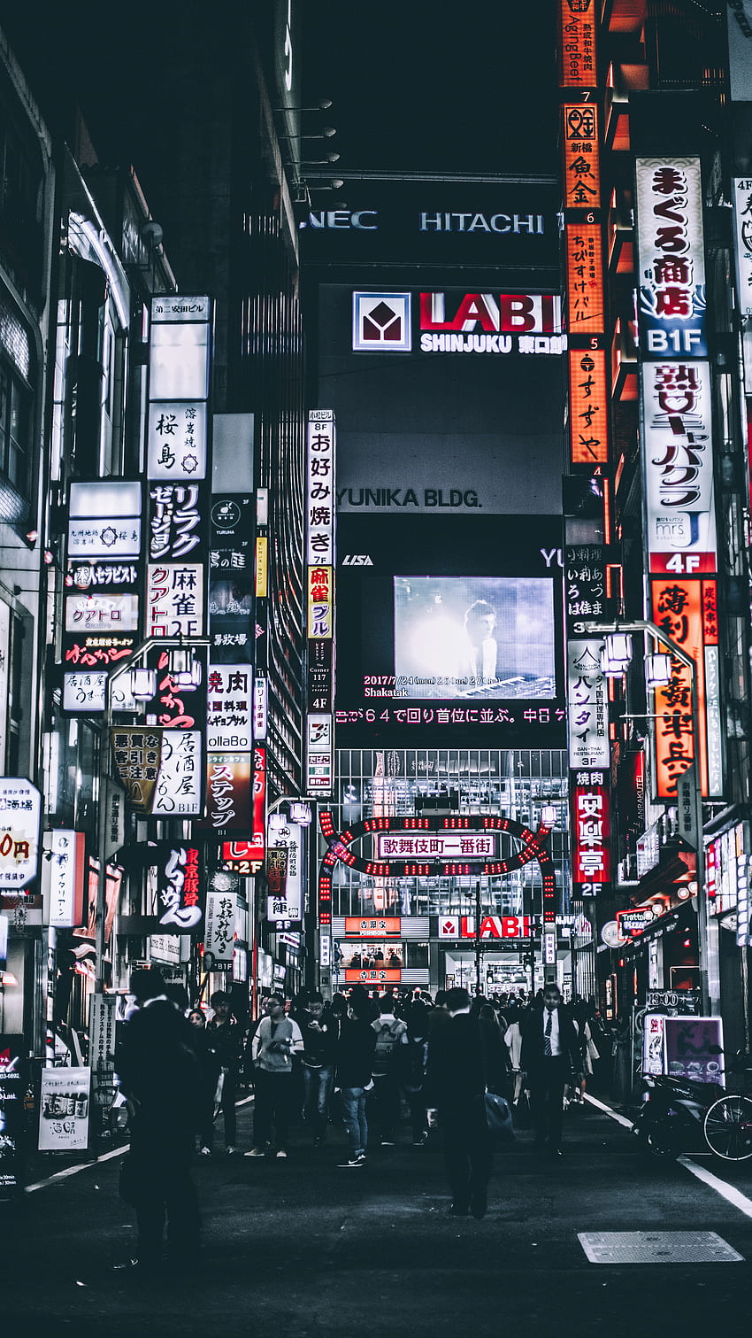 明るい夜。 City iphone , Tokyo , 都市, レトロな東京 HD電話の壁紙