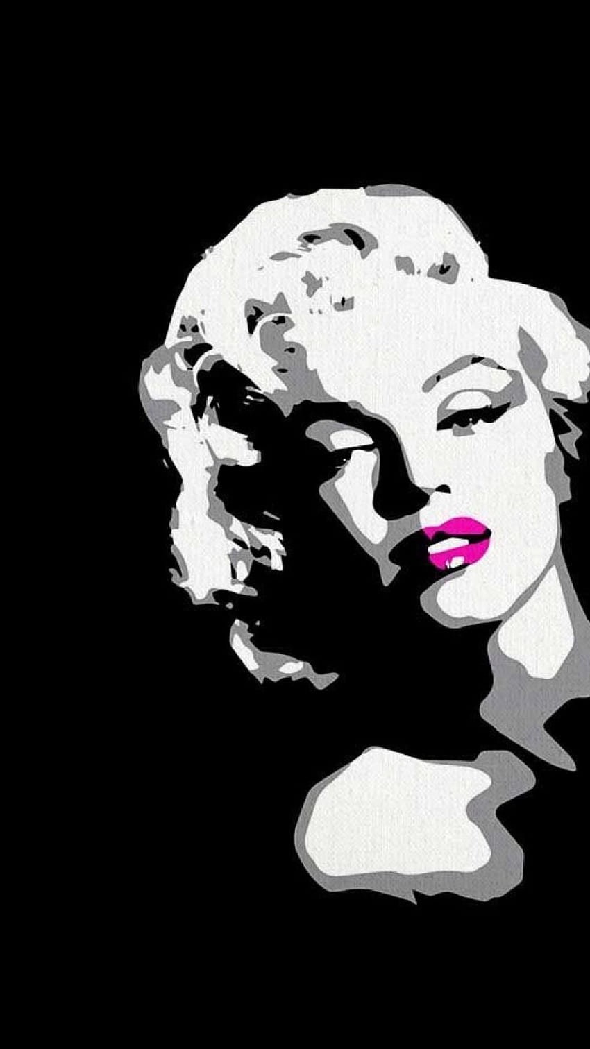 Marilyn Monroe ♦️Más pines como este en FOSTERGINGER Pinterest ♦️. Arte de Marilyn Monroe, pintura de Marilyn Monroe, pintura de arte pop, arte pop de Marilyn Monroe fondo de pantalla del teléfono