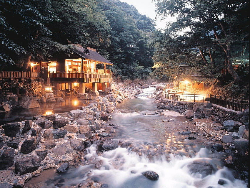 일본 최고의 비밀 여행지, 일본 시골 HD 월페이퍼