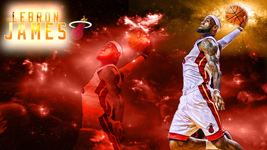 Miami Heat's The Great. Lebron james , Miami heat, Lebron james, LeBron James Heat HD wallpaper