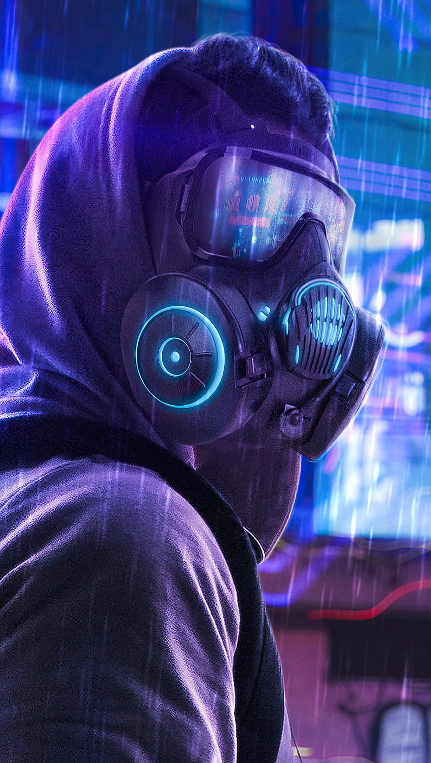Toxic mask boy Ultra, Cool Toxic HD phone wallpaper