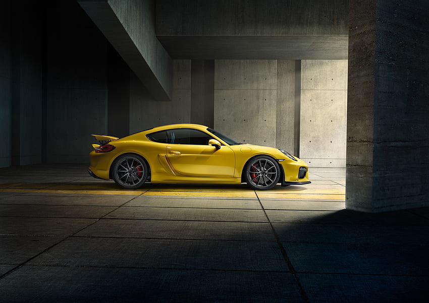 Porsche, Arabalar, Cayman, Gt4, 2015 HD duvar kağıdı