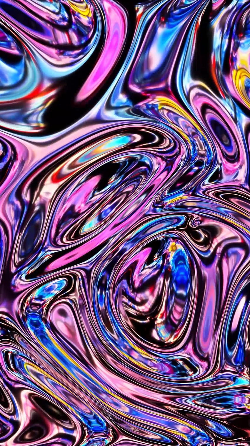 Metal Liquid Pink. Abstract art , art, Art iphone HD phone wallpaper
