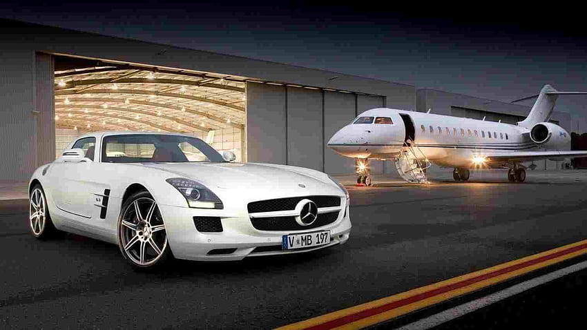 Billionaire Luxury Lifestyle iPhone - Jet privato completo Sfondo HD