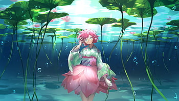 HD wallpaper: Original Characters, Underwater, Anime Girls | Wallpaper Flare