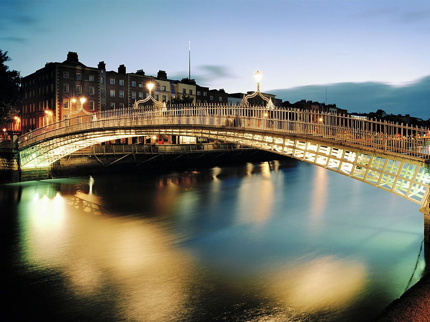 Miasto Dublin: zobacz, zrób, przeżyj Tapeta HD