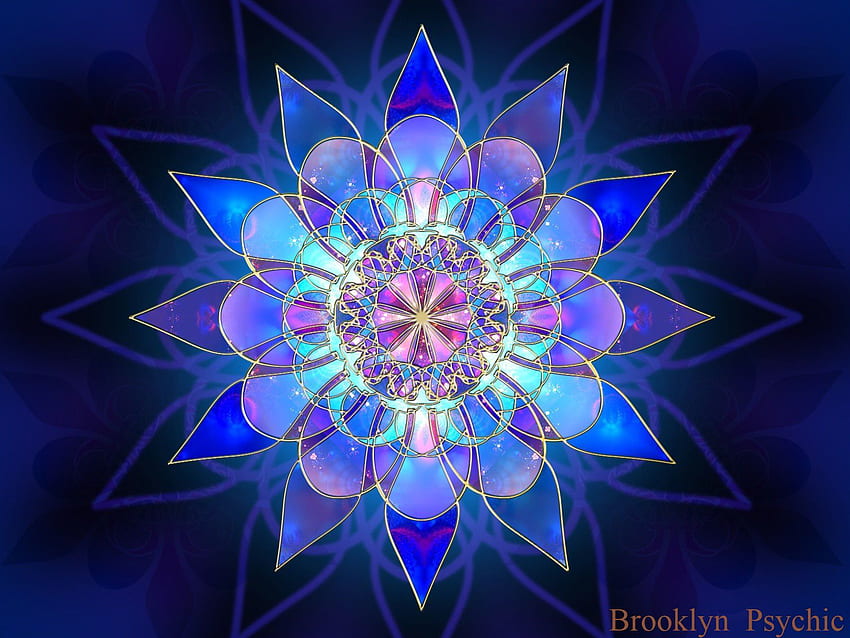 Fraktale Kunst. Brooklyn Psychic ist eine schöne Art, sich zu entspannen HD-Hintergrundbild