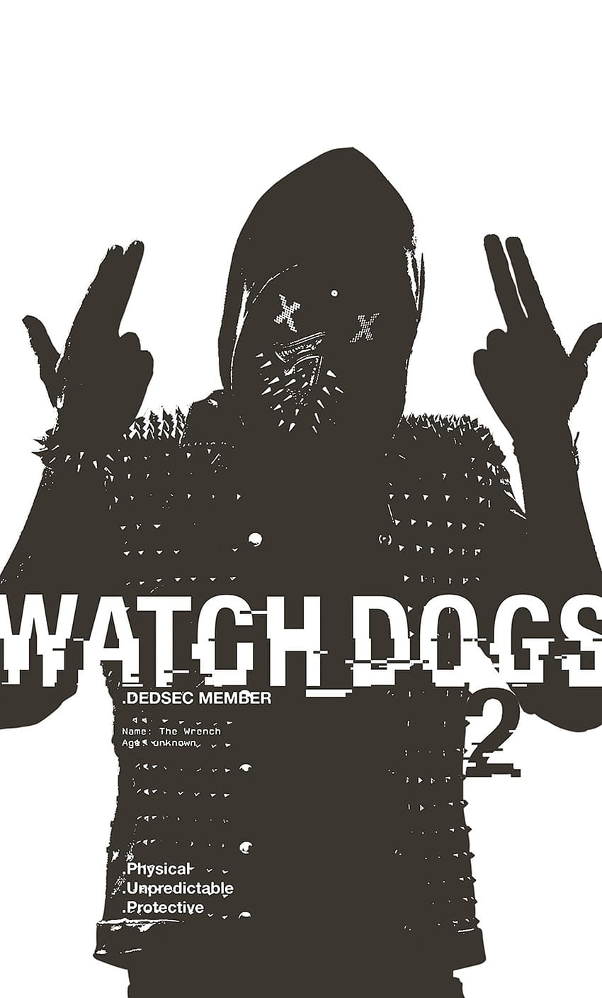 Watch Dogs 2 iPhone Wrench. t, DedSec HD phone wallpaper