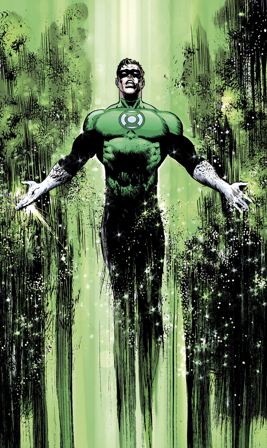 Lanterna Verde Hal Jordan. Lanterna verde hal jordan, lanterna verde, logo della lanterna verde Sfondo del telefono HD
