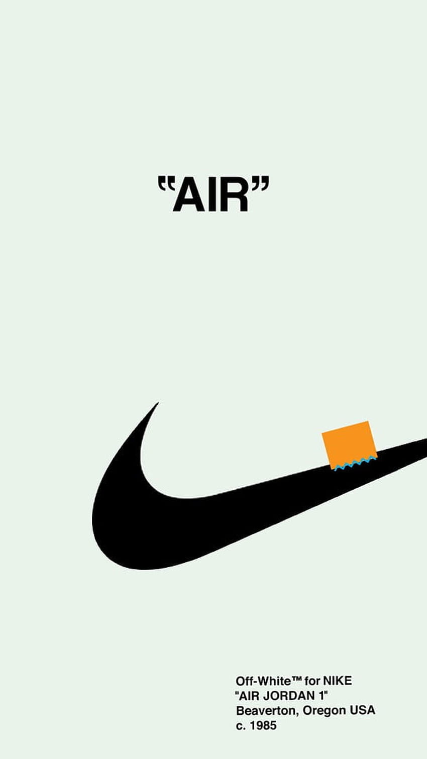 Nike Logo With Text Overlay, Fashion, Off White, • For You For & Mobile ...