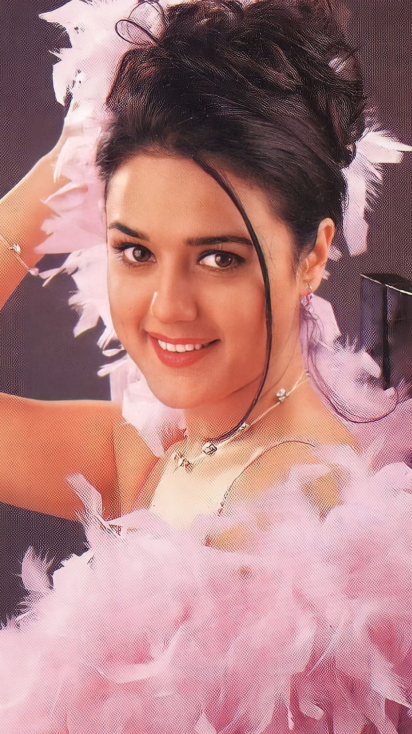 Preity Zinta, bollywood actress, vintage HD phone wallpaper