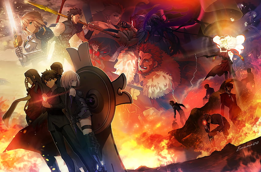 Gilgamesh (Fate Series), Antecedentes, Fate Zero Gilgamesh fondo de pantalla