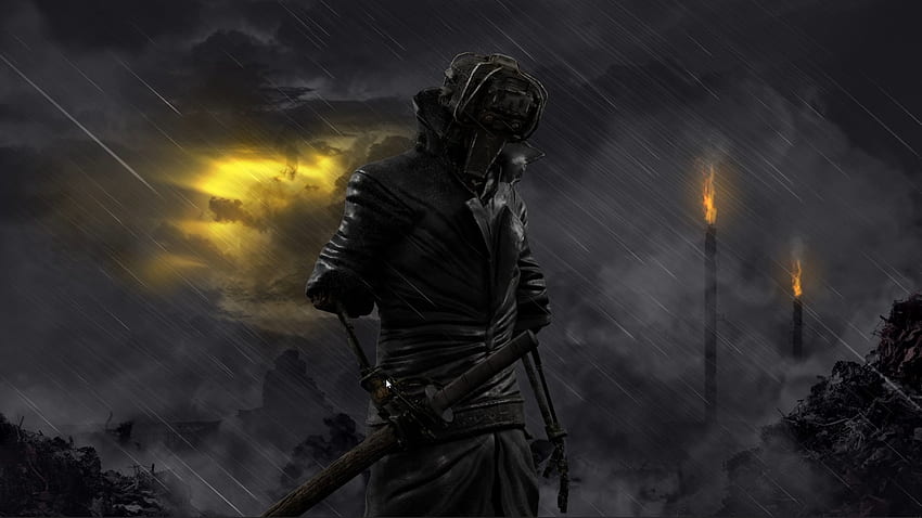 A nice user from steam made animated of my Deadlands drifter fanart ...