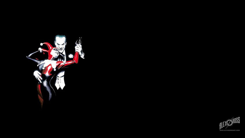Joker Harley Quinn, Dark Harley Quinn HD wallpaper