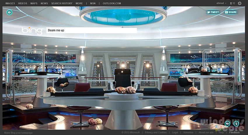 Starship Enterprise Bridge, Star Trek Enterprise Bridge papel de parede HD